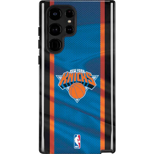 NBA New York Knicks Away Jersey Galaxy S25 Ultra Impact Case
